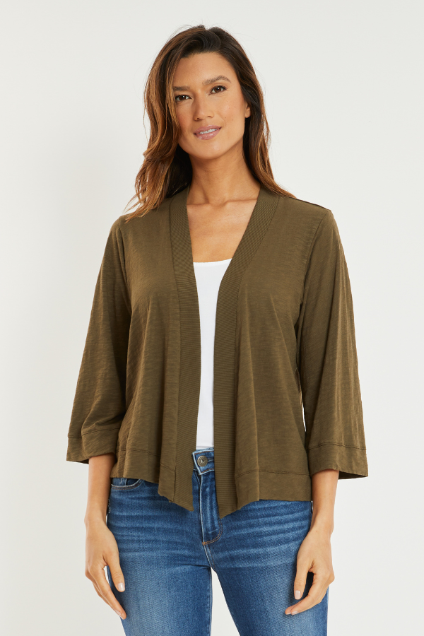 Verdusa Women's Bell Long Sleeve Tie Up Front Hollow Out