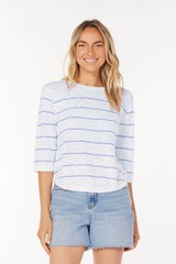 3/4 Sleeve Swing Sweater