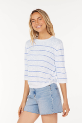 3/4 Sleeve Swing Sweater