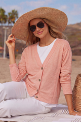 L/S Crop Boxy Cardi