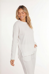 L/S Crew Neck Boxy Top
