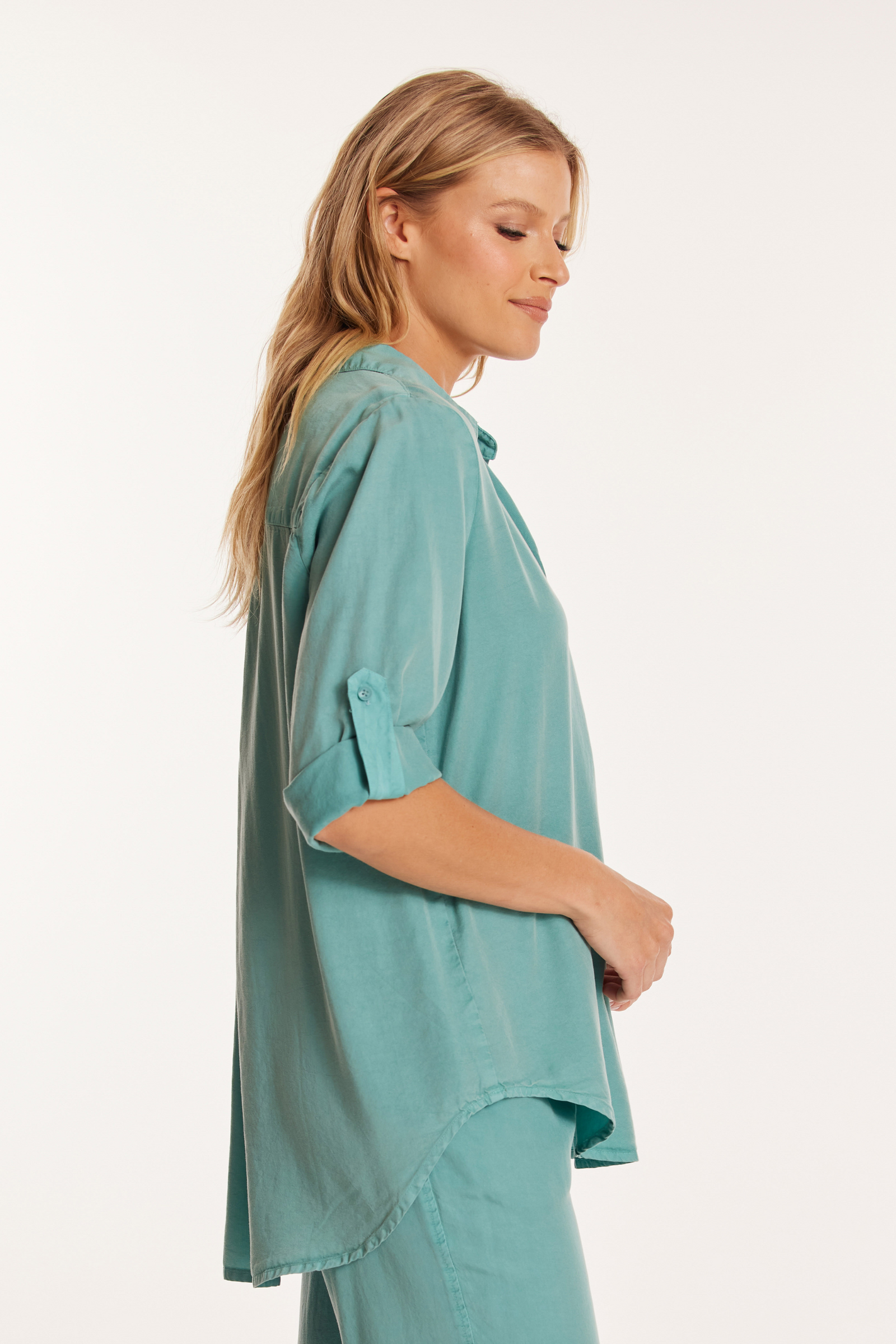 Roll Tab Patch Pocket Tunic – mododoc Los Angeles