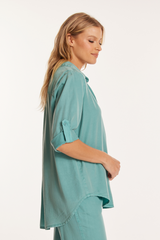 Roll Tab Patch Pocket Tunic