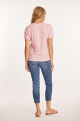 S/S V-Neck Boxy Tee