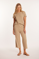 Wide Leg Cropped Pants