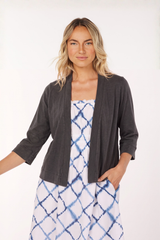 Easy 3/4 Sleeve Cardigan
