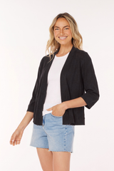 Easy 3/4 Sleeve Cardigan
