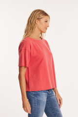 Elbow Sleeve Boatneck Boxy