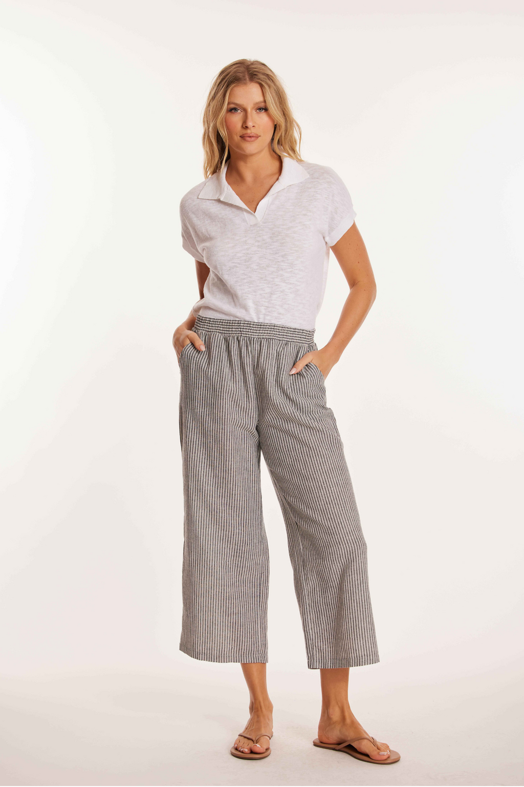 Cropped Wide Leg Pants – mododoc Los Angeles