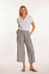 Cropped Wide Leg Pants