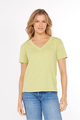 S/S V-Neck Boxy Tee - mododoc Los Angeles