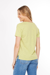 S/S V-Neck Boxy Tee - mododoc Los Angeles
