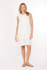 Lace Tank Shift Dress - mododoc Los Angeles