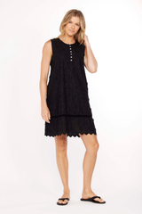Lace Tank Shift Dress - mododoc Los Angeles