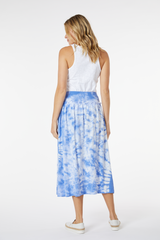 Rib Mix Midi Skirt