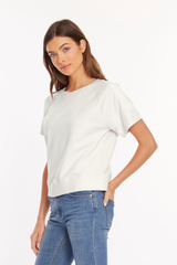 Short Dolman Sleeve Sweatshirt