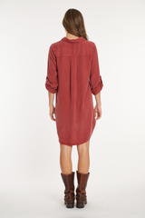Roll L/S Shirt Dress