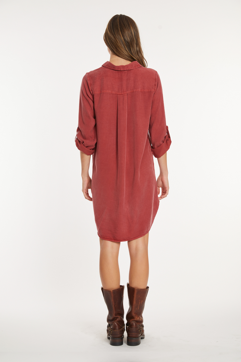 Roll L/S Shirt Dress