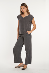 Long Wide Leg Pants