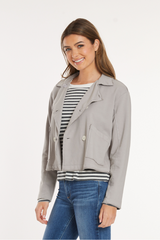 L/S Double Breasted Crop Jacket