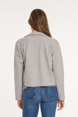 L/S Double Breasted Crop Jacket