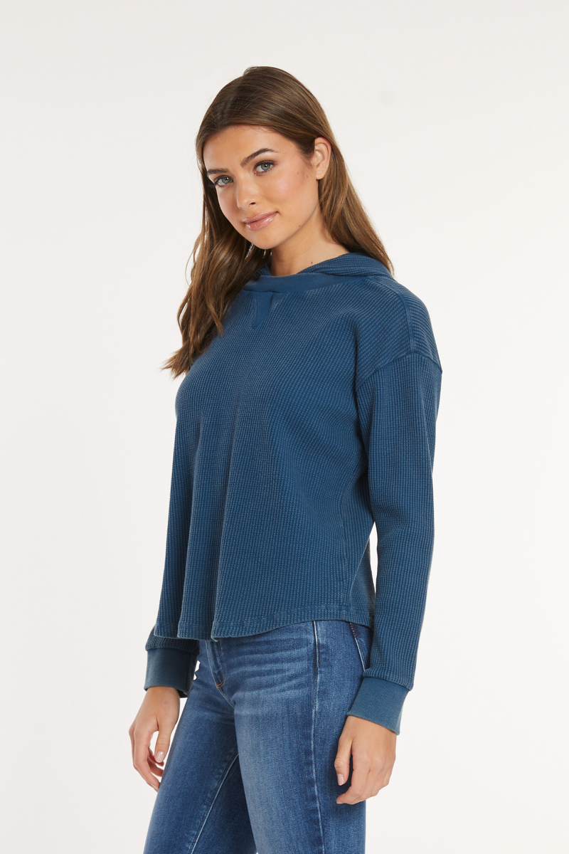 L/S Shirttail Hoodie
