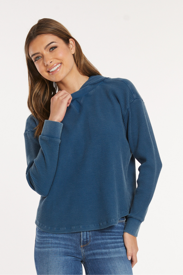 L/S Shirttail Hoodie
