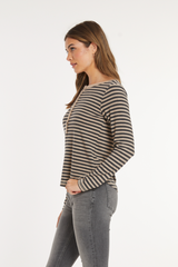 Slim Shirttail Henley
