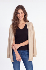 L/S Crop Duster Sweater