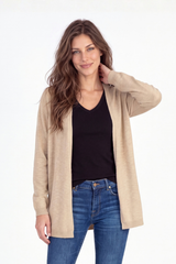 L/S Crop Duster Sweater