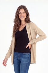 L/S Crop Duster Sweater