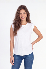 Slim Jewel Neck Tank
