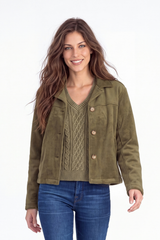 L/S Seamed Swing Jacket