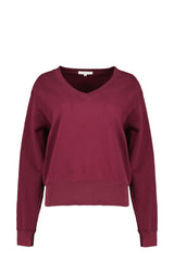 Deep V-neck Pullover