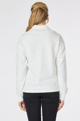 Long Sleeve 1/2 Zip Oversize Sweatshirt