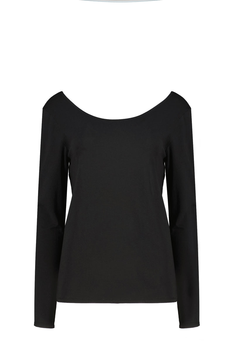 Long Sleeve Fitted Ballet Tee