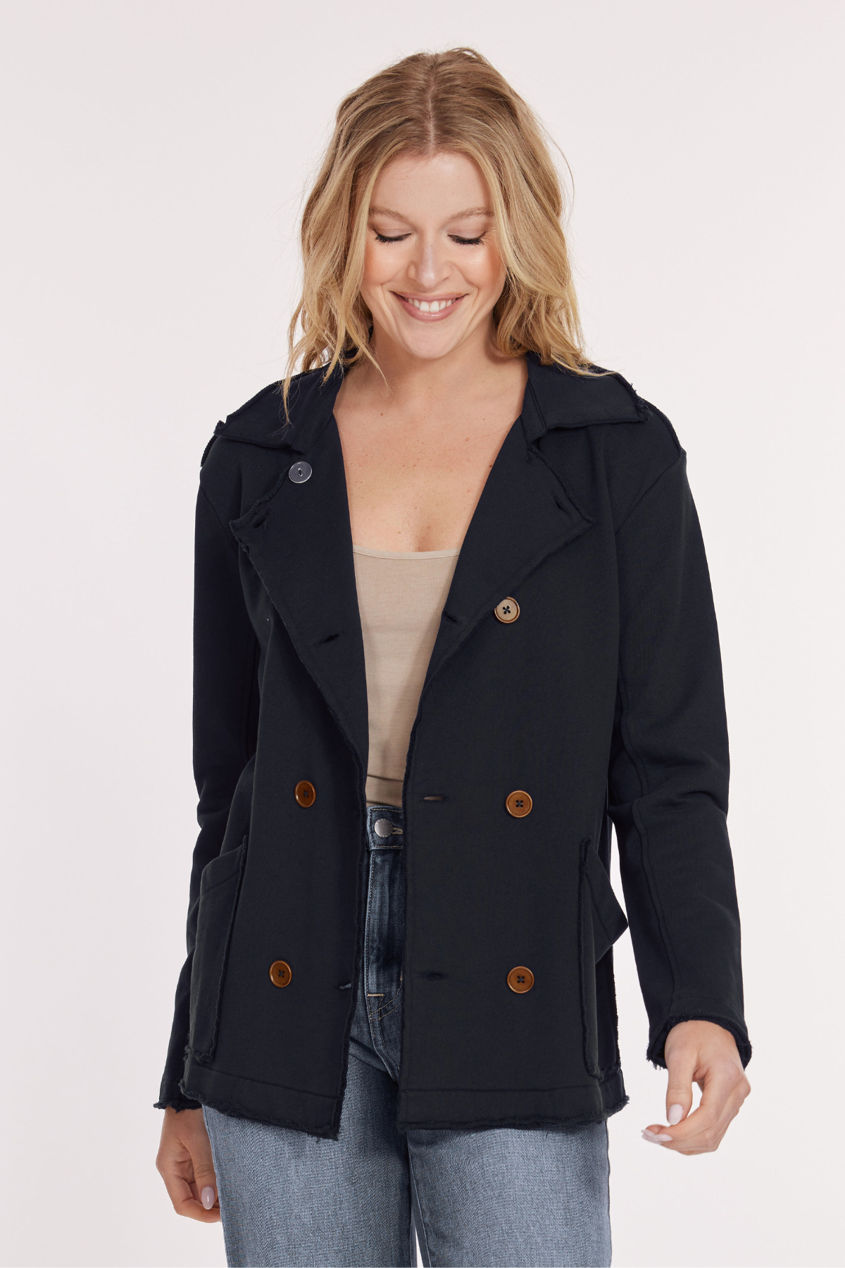 L/S Double Breasted Jacket – mododoc Los Angeles