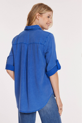 Roll Tab Patch Pocket Tunic