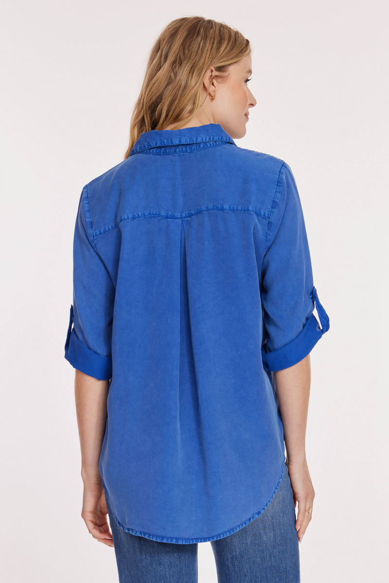 Roll Tab Patch Pocket Tunic