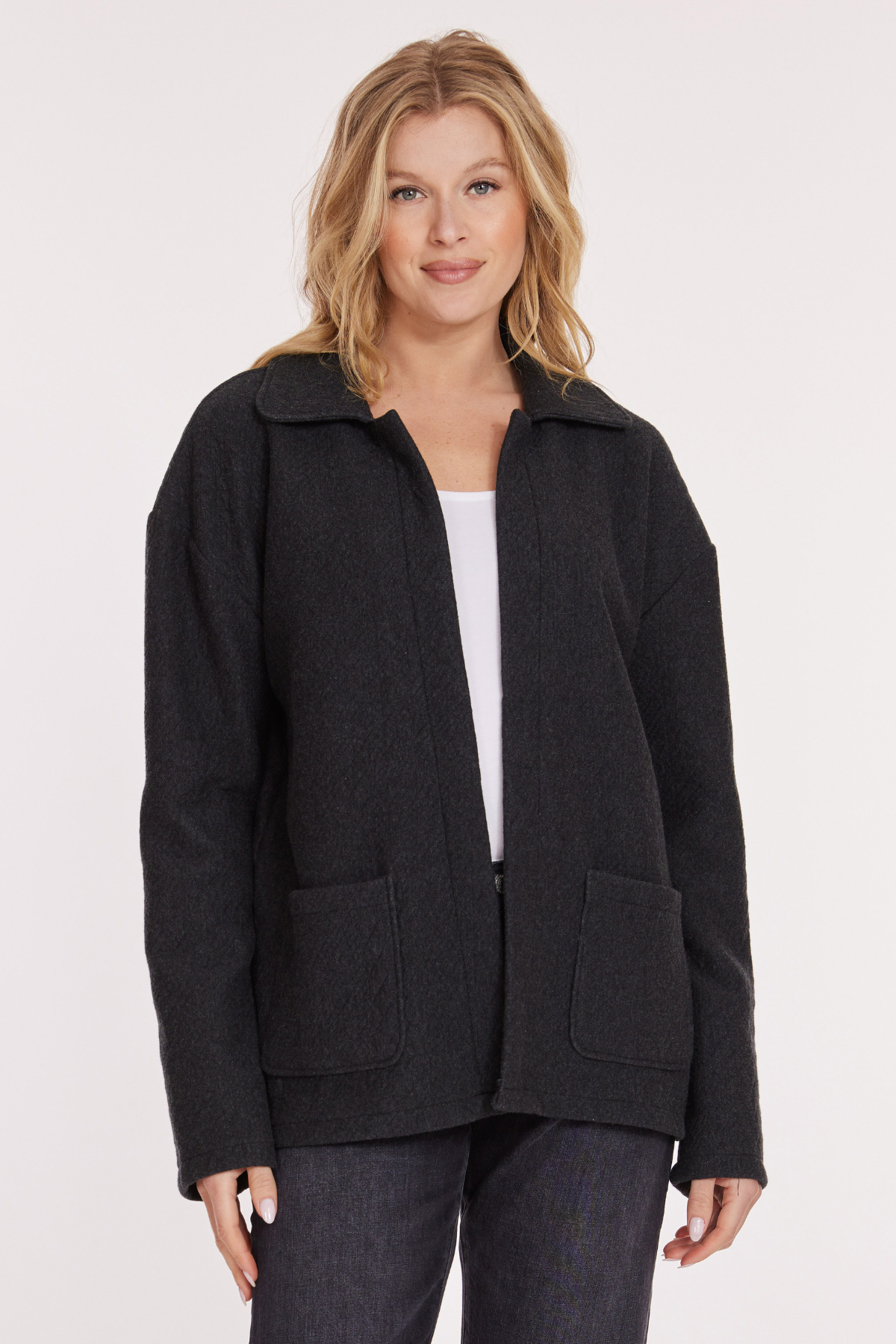 Quilted L/S Cardigan w/ Pockets – mododoc Los Angeles