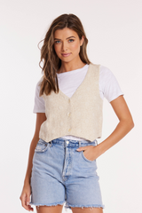 Button-Front Vest