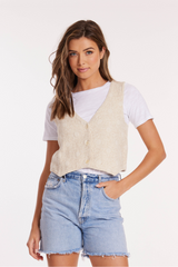 Button-Front Vest