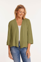 Easy 3/4 Sleeve Cardigan