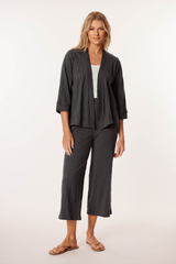 Easy 3/4 Sleeve Cardigan