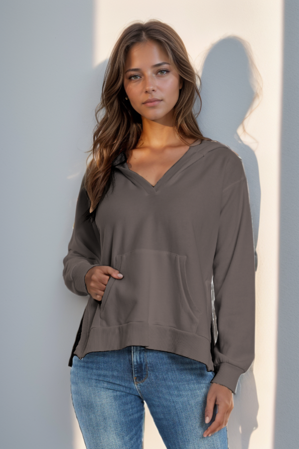 スカート musinsastandardwoman Women's Flats Terry Sweatshirt Cargo Lo L/S Boxy Hoodie w/ Kanga Pockets – mododoc Los Angeles