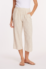 Cropped Wide Leg Pants
