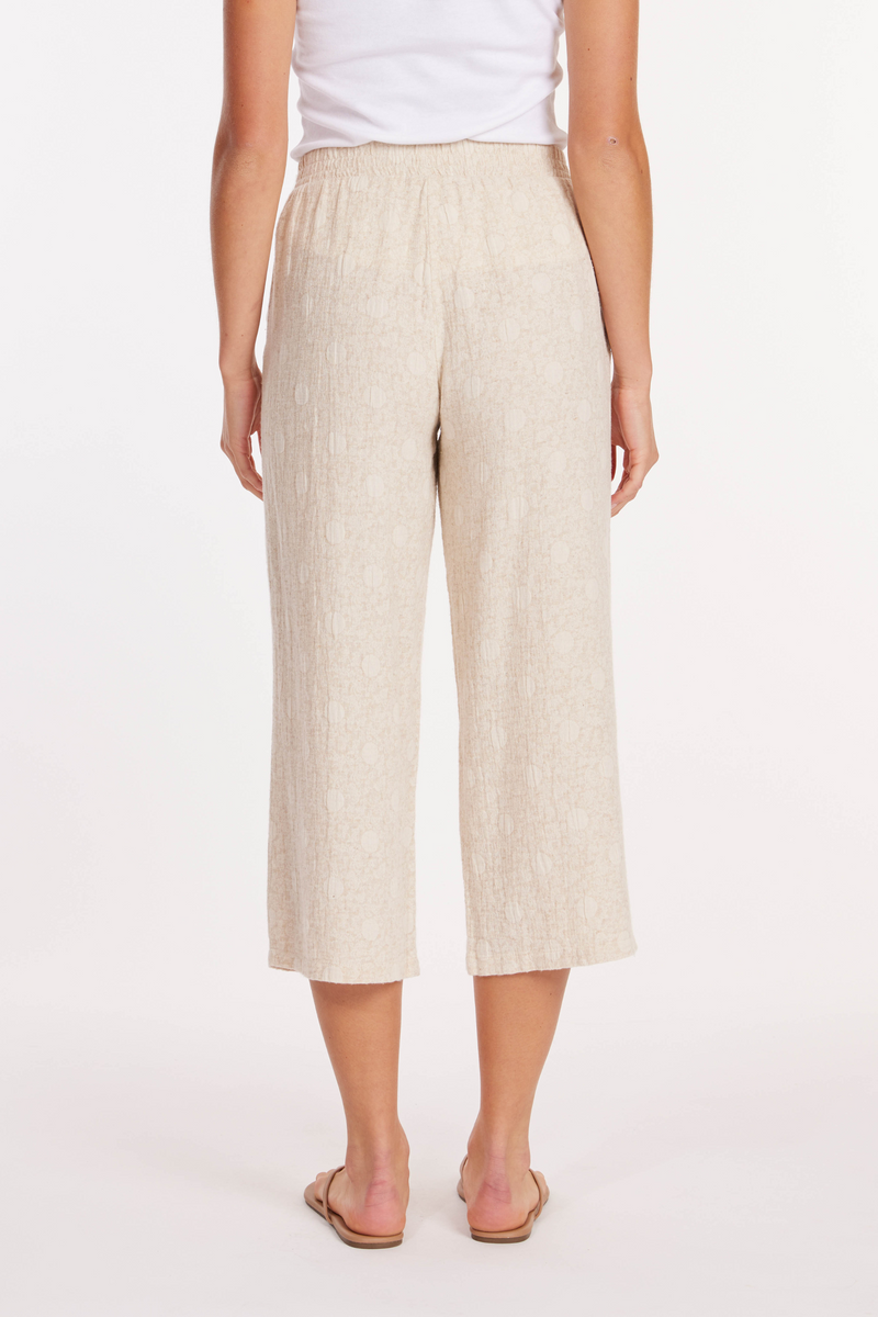 Cropped Wide Leg Pants