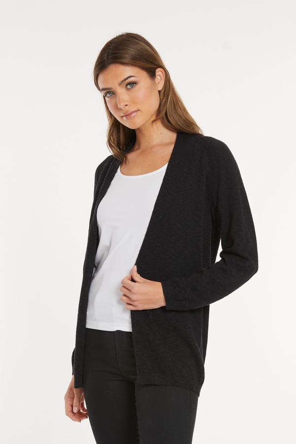 L/S Crop Duster Sweater