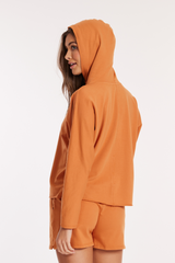 L/S Kimono Sleeves Hoodie
