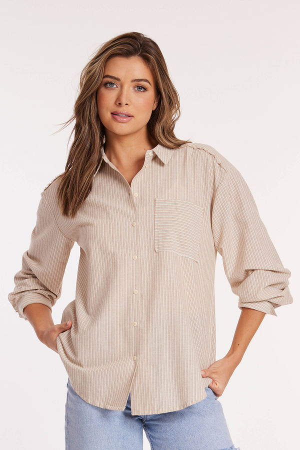 L/S Oversize Shirt